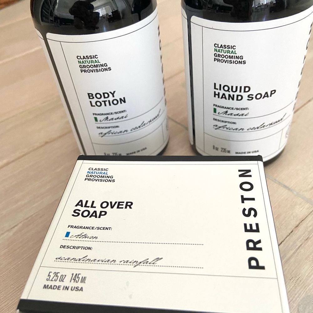 Men’s Preston Body Care Set - Picture 2 of 7